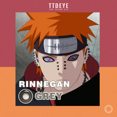 TTDeye Rinnegan Grey Colored Contact Lenses