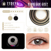 TTDeye Rinnegan Grey Colored Contact Lenses