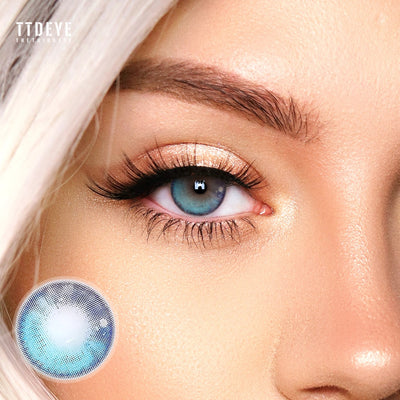 TTDeye Rio Blue Colored Contact Lenses