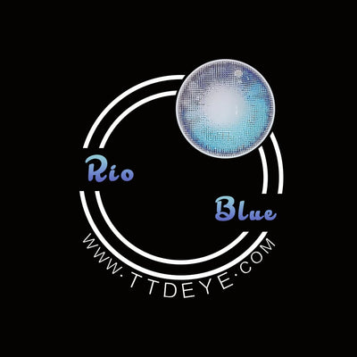 TTDeye Rio Blue Colored Contact Lenses