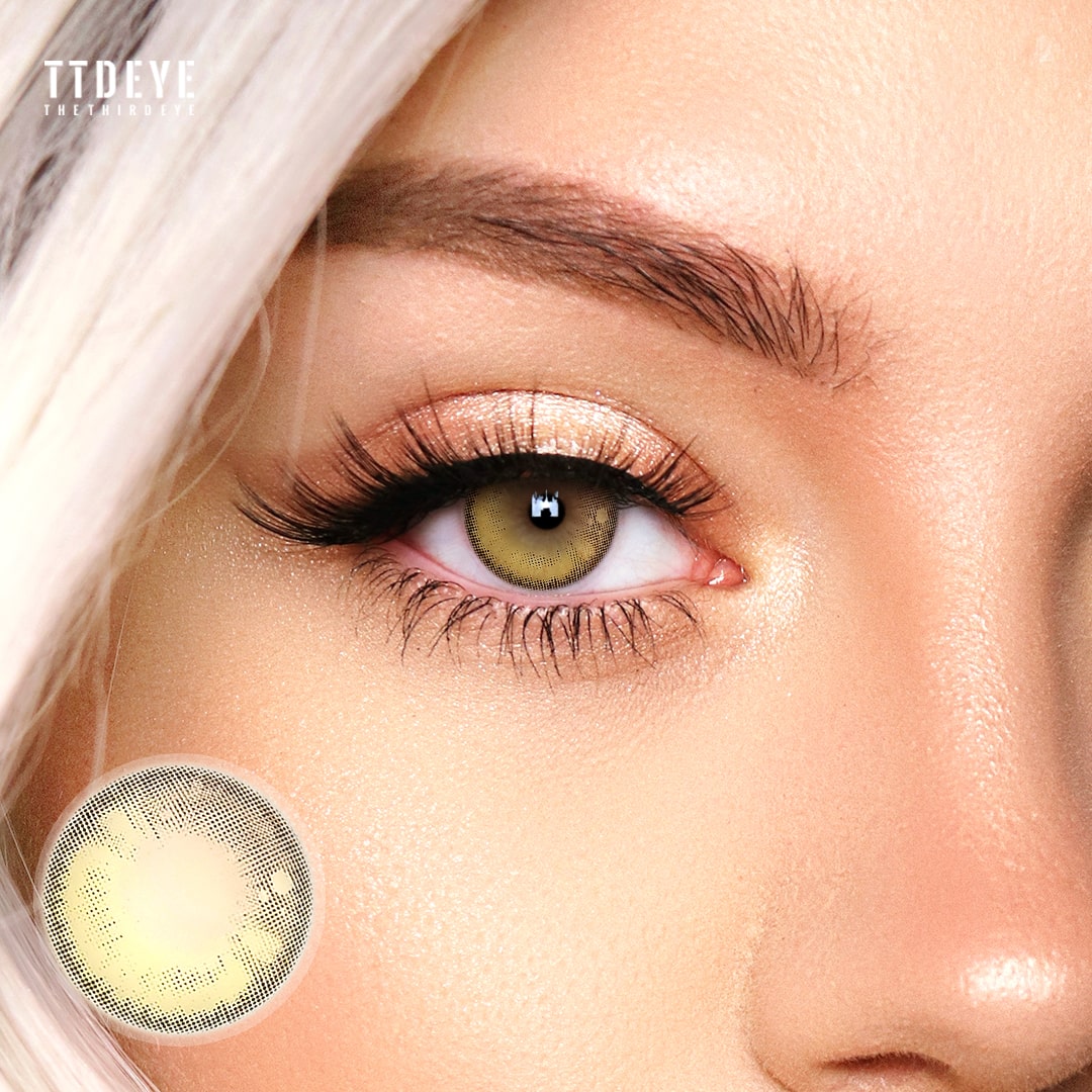 TTDeye Rio Brown Colored Contact Lenses