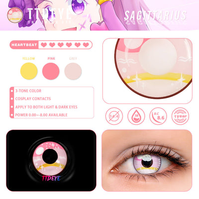 TTDeye Sagittarius Colored Contact Lenses