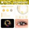 TTDeye Secret Garden Brown Colored Contact Lenses