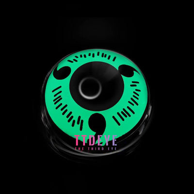 TTDeye Sharingan Magatama Green Colored Contact Lenses