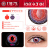 TTDeye Space Gate Red Colored Contact Lenses