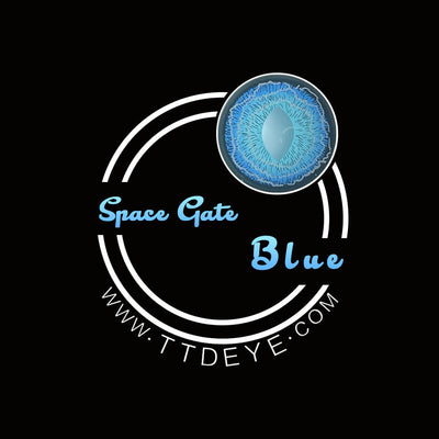 TTDeye Space Gate Blue Colored Contact Lenses