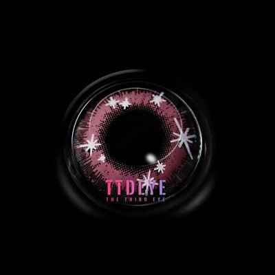 TTDeye Sparkler Pink Colored Contact Lenses