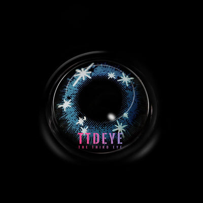 TTDeye Sparkler Blue Colored Contact Lenses