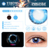 TTDeye Sparkler Blue Colored Contact Lenses