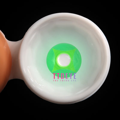 TTDeye Star Green Colored Contact Lenses