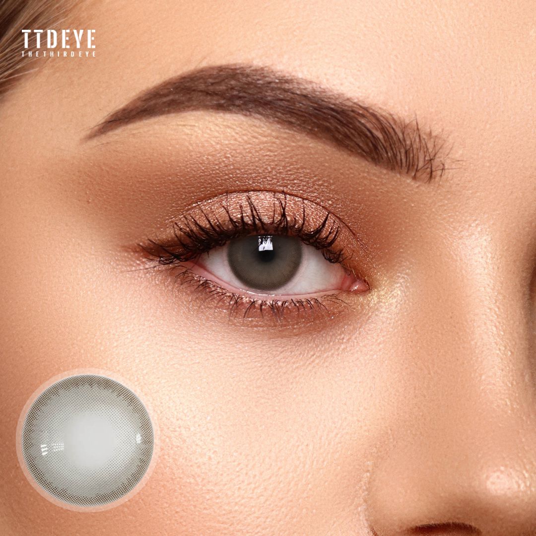 REAL x TTDeye Summer Grey Colored Contact Lenses