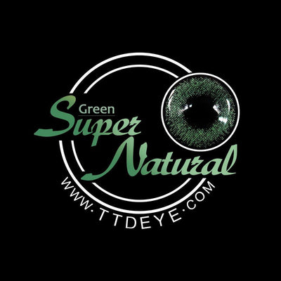 TTDeye Super Natural Green Colored Contact Lenses