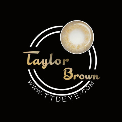 TTDeye Taylor Brown Colored Contact Lenses