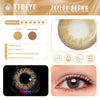 TTDeye Taylor Brown Colored Contact Lenses