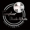 TTDeye Templar Black-White Colored Contact Lenses