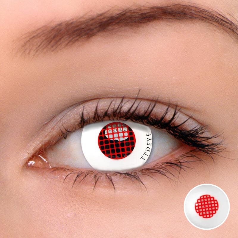 TTDeye Terminator Fate Red Colored Contact Lenses