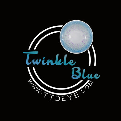 TTDeye Twinkle Blue Colored Contact Lenses