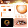 TTDeye Twinkle Brown Colored Contact Lenses