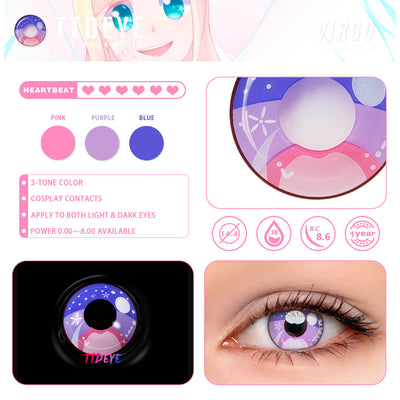 TTDeye Virgo Colored Contact Lenses