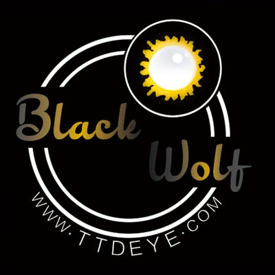 TTDeye Black Wolf Colored Contact Lenses