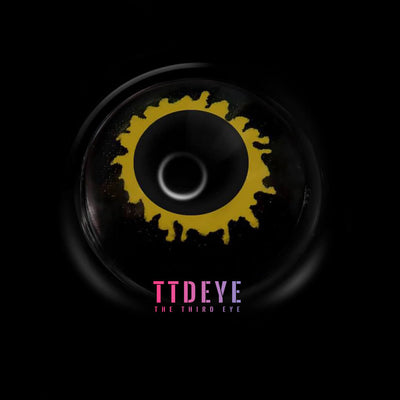 TTDeye Black Wolf Colored Contact Lenses