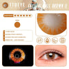TTDeye Crystal Ball Brown II Colored Contact Lenses