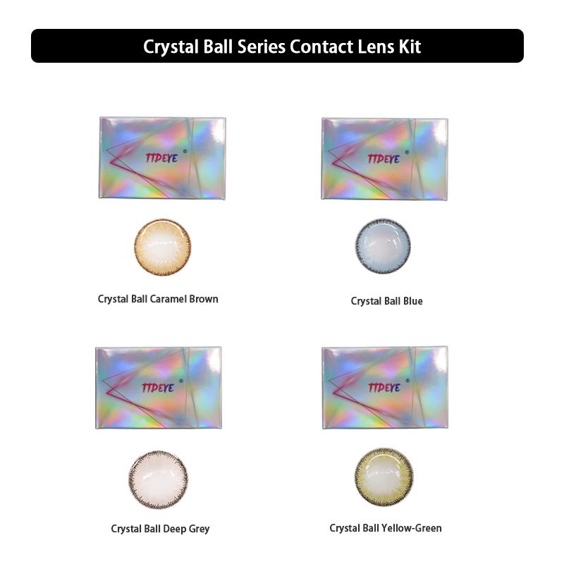 TTDeye Crystal Ball Series Contact Lens Kit