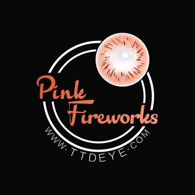 TTDeye Fireworks Pink Colored Contact Lenses