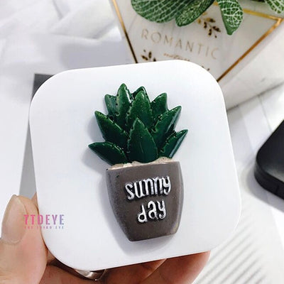 TTDeye Green Plant Lens Case