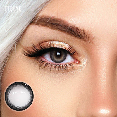 TTDeye Little Black Circle Colored Contact Lenses