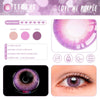 TTDeye Love Me Purple Colored Contact Lenses