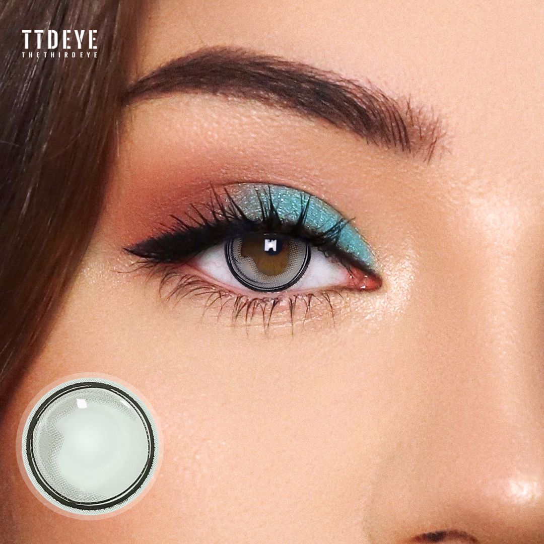 TTDeye Moon Shadow Grey Colored Contact Lenses