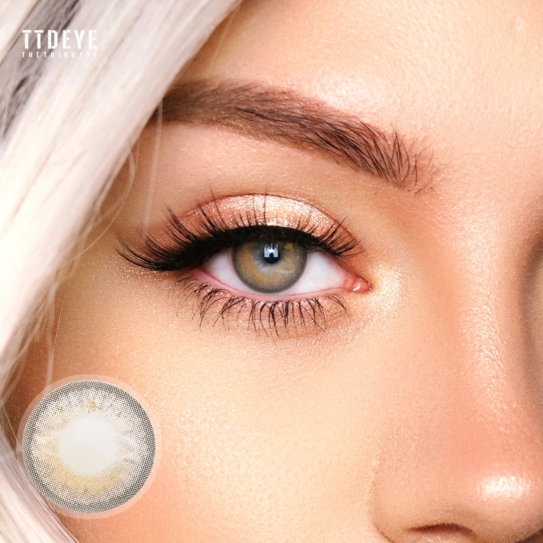 TTDeye NASA Grey Colored Contact Lenses