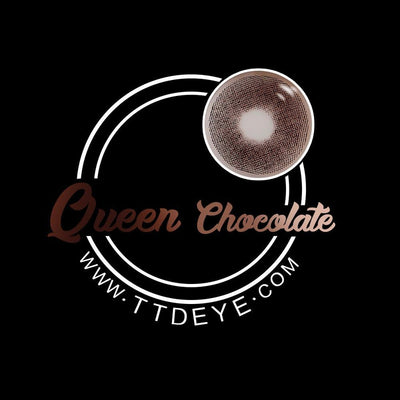 TTDeye Queen Chocolate Colored Contact Lenses