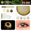 TTDeye Real Khaki Colored Contact Lenses