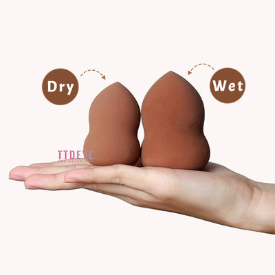 TTDeye Burgundy Red Flawless Makeup Sponge