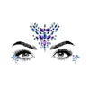 Purple Wheat Rhinestone Crystal Face Jewels