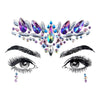 Party Purple Rhinestone Crystal Face Jewels