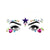 Starry Eyes Rhinestone Crystal Face Jewels