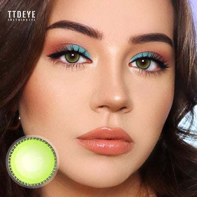 TTDeye Yummy Green Colored Contact Lenses